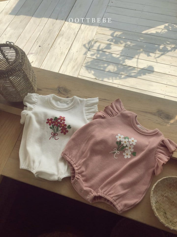 OOTT BEBE - Korean Children Fashion - #Kfashion4kids - Bubbly Bodysuit - 5