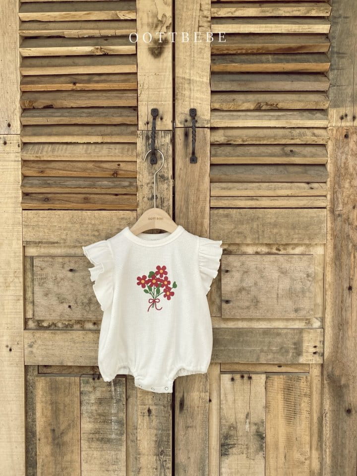 OOTT BEBE - Korean Children Fashion - #Kfashion4kids - Bubbly Bodysuit - 6