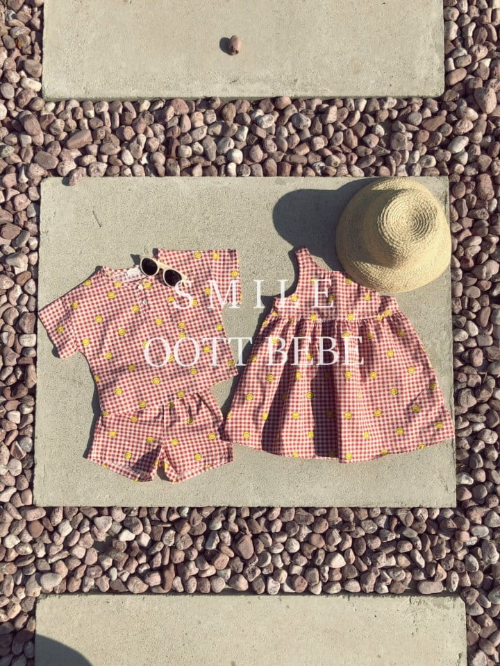 OOTT BEBE - Korean Children Fashion - #Kfashion4kids - Smile One-piece - 6