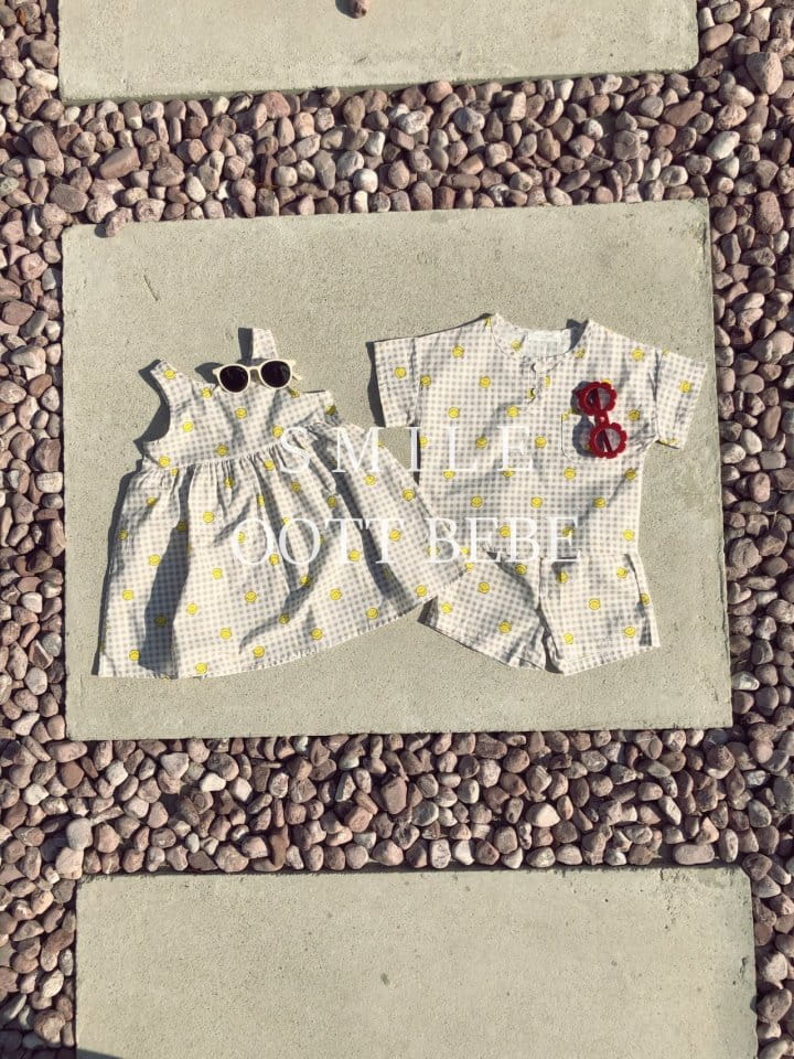 OOTT BEBE - Korean Children Fashion - #Kfashion4kids - Smile One-piece - 7