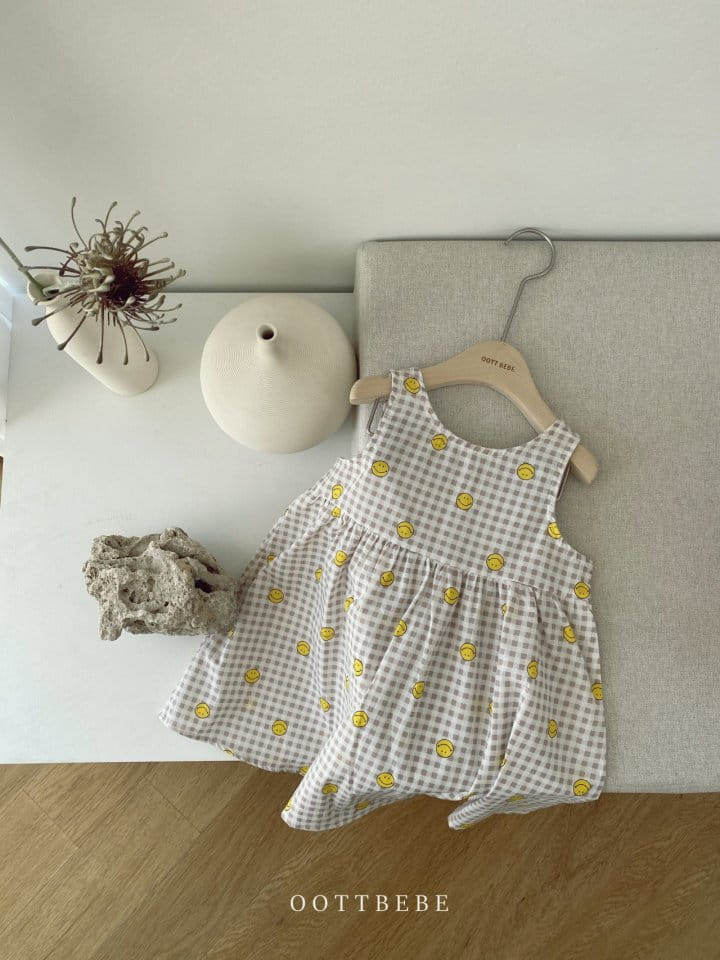 OOTT BEBE - Korean Children Fashion - #Kfashion4kids - Smile One-piece - 9