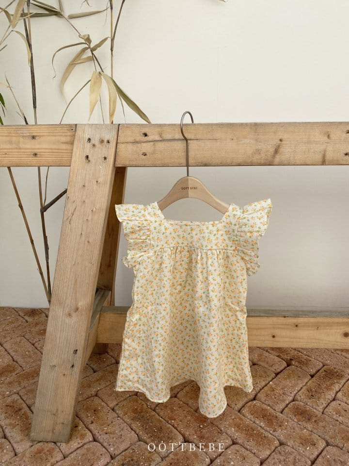 OOTT BEBE - Korean Children Fashion - #Kfashion4kids - Yoru wing One-piece - 12