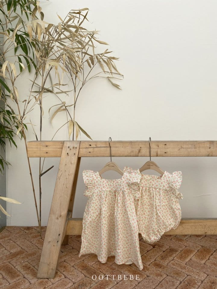OOTT BEBE - Korean Children Fashion - #Kfashion4kids - Yoru wing One-piece - 4