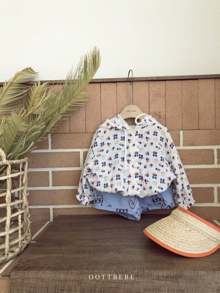 OOTT BEBE - Korean Children Fashion - #Kfashion4kids - Cool Teddy Hoody Zip-up - 10