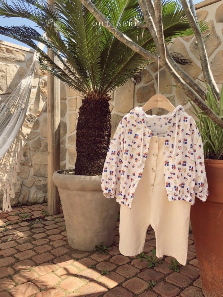 OOTT BEBE - Korean Children Fashion - #Kfashion4kids - Cool Teddy Hoody Zip-up - 3