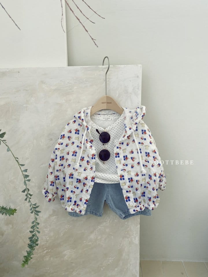 OOTT BEBE - Korean Children Fashion - #Kfashion4kids - Cool Teddy Hoody Zip-up - 7