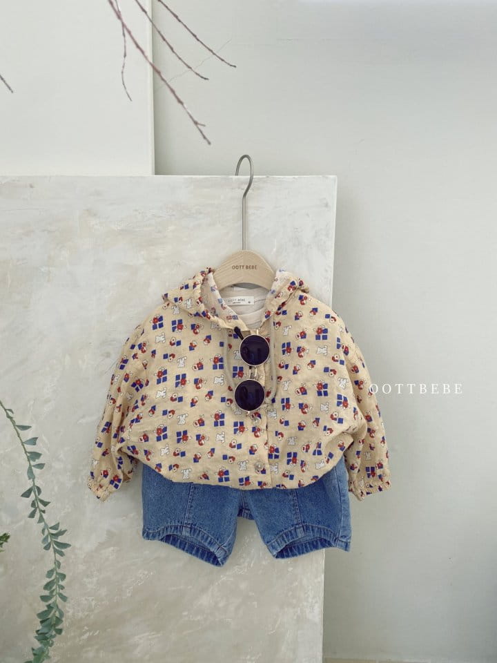 OOTT BEBE - Korean Children Fashion - #Kfashion4kids - Cool Teddy Hoody Zip-up - 8