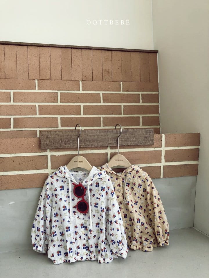 OOTT BEBE - Korean Children Fashion - #Kfashion4kids - Cool Teddy Hoody Zip-up - 9