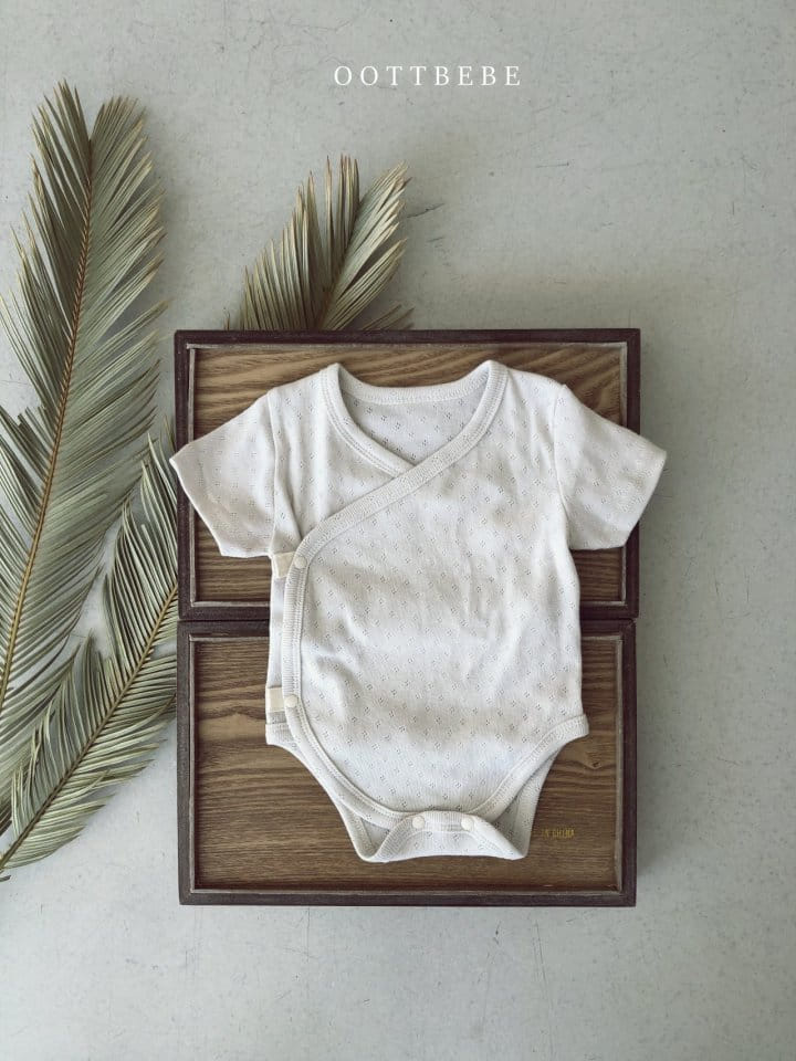 OOTT BEBE - Korean Children Fashion - #Kfashion4kids - Jacquard Bodysuit - 10