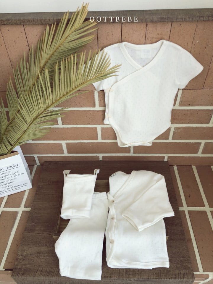 OOTT BEBE - Korean Children Fashion - #Kfashion4kids - Jacquard Bodysuit - 4