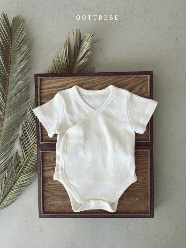 OOTT BEBE - Korean Children Fashion - #Kfashion4kids - Jacquard Bodysuit - 9