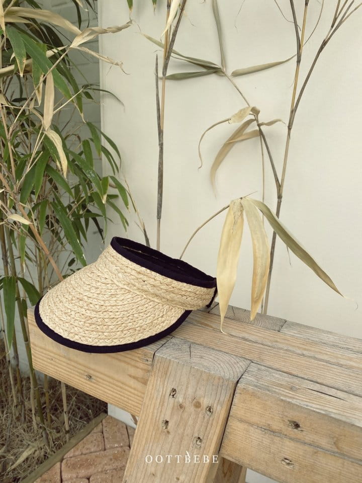 OOTT BEBE - Korean Children Fashion - #Kfashion4kids - Straw Sun Cap - 10