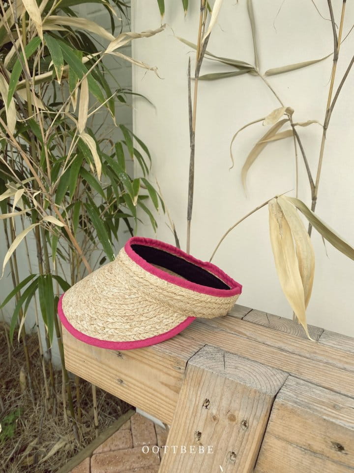 OOTT BEBE - Korean Children Fashion - #Kfashion4kids - Straw Sun Cap - 11