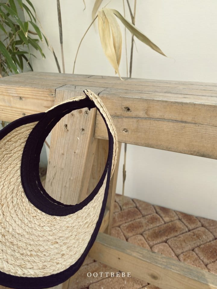 OOTT BEBE - Korean Children Fashion - #Kfashion4kids - Straw Sun Cap - 12