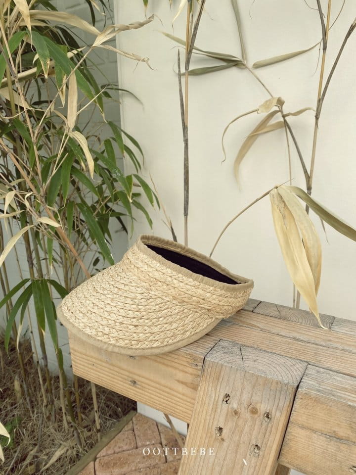OOTT BEBE - Korean Children Fashion - #Kfashion4kids - Straw Sun Cap - 7