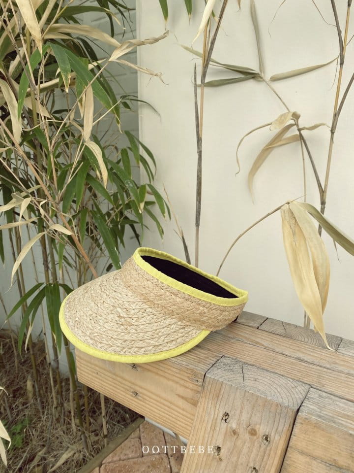 OOTT BEBE - Korean Children Fashion - #Kfashion4kids - Straw Sun Cap - 8