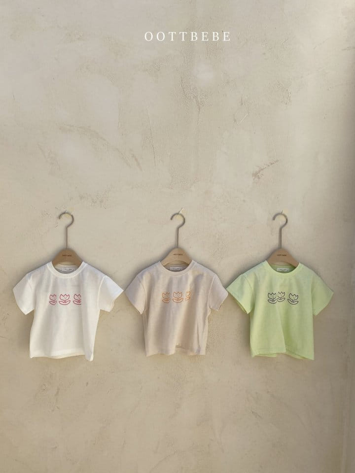 OOTT BEBE - Korean Children Fashion - #Kfashion4kids - Tulip Tee - 2