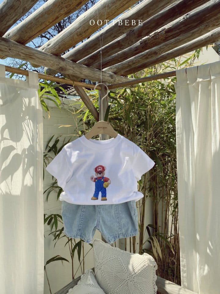 OOTT BEBE - Korean Children Fashion - #Kfashion4kids - Mario Tee - 12