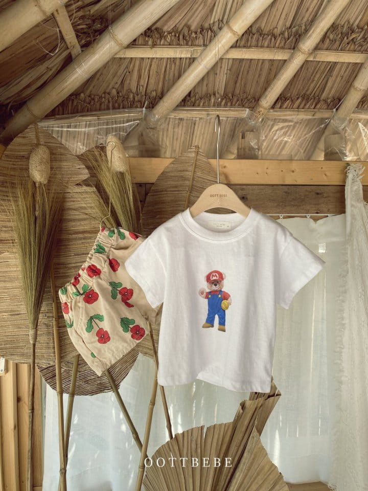 OOTT BEBE - Korean Children Fashion - #Kfashion4kids - Mario Tee - 8