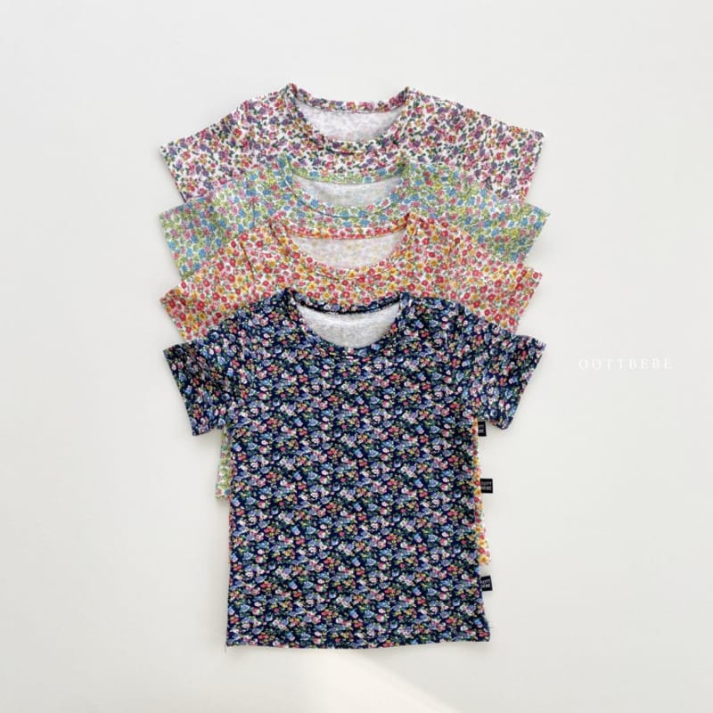 OOTT BEBE - Korean Children Fashion - #Kfashion4kids - Flower Bunnies Easywear - 2