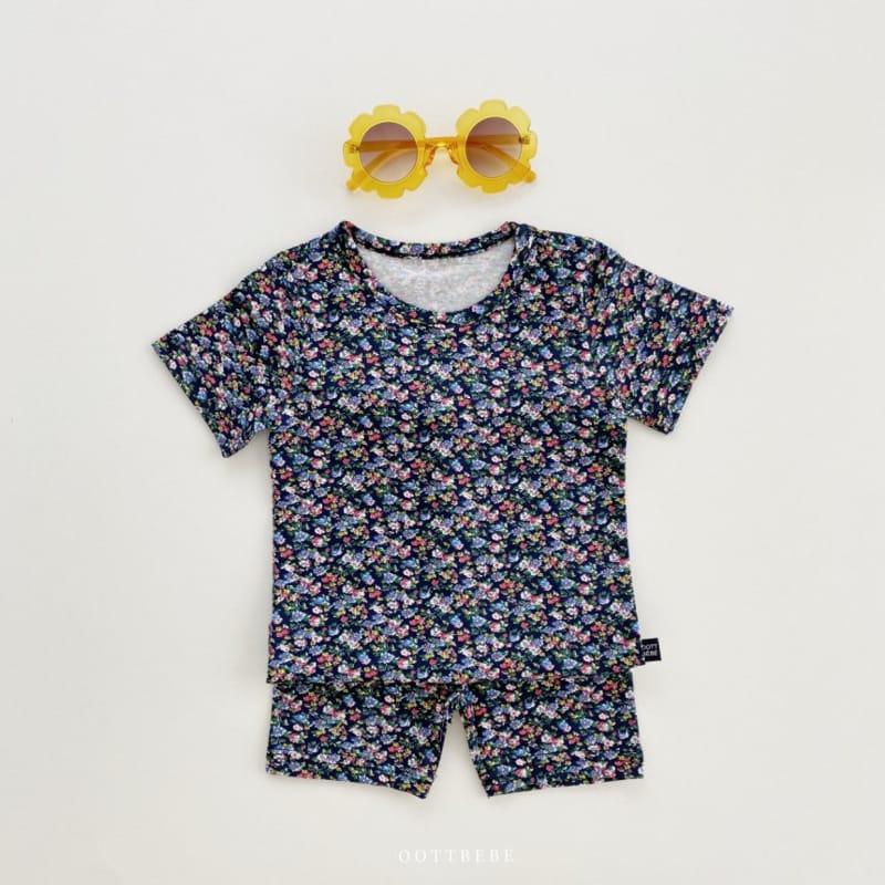 OOTT BEBE - Korean Children Fashion - #Kfashion4kids - Flower Bunnies Easywear - 4