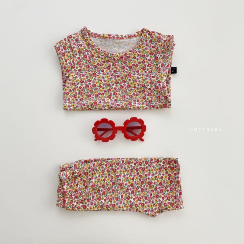 OOTT BEBE - Korean Children Fashion - #Kfashion4kids - Flower Bunnies Easywear - 5
