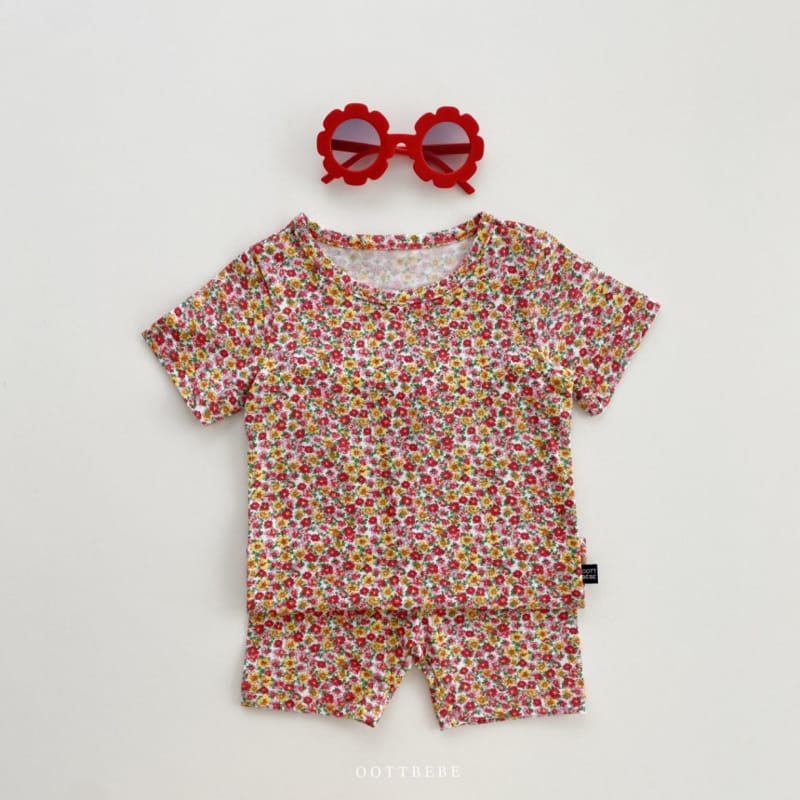 OOTT BEBE - Korean Children Fashion - #Kfashion4kids - Flower Bunnies Easywear - 7