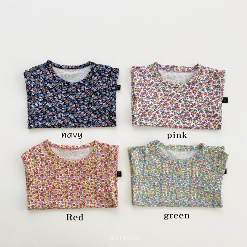 OOTT BEBE - Korean Children Fashion - #Kfashion4kids - Flower Bunnies Easywear - 8