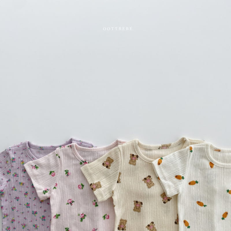 OOTT BEBE - Korean Children Fashion - #Kfashion4kids - Jacquard Easywear