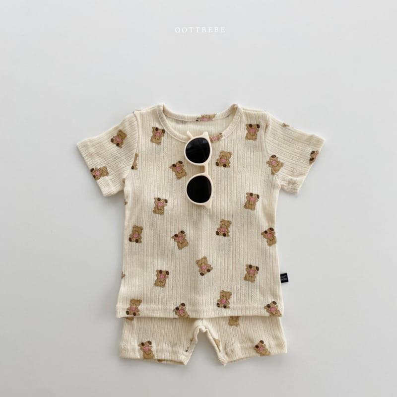 OOTT BEBE - Korean Children Fashion - #Kfashion4kids - Jacquard Easywear - 6