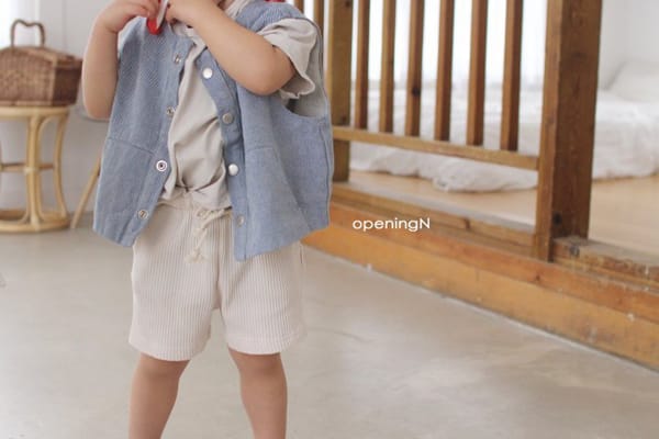 OPENING & - Korean Children Fashion - #Kfashion4kids - W Vintage Vest - 5