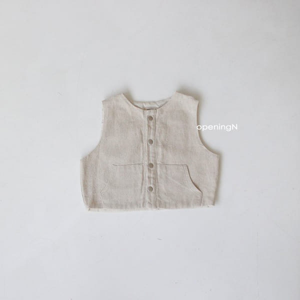 OPENING & - Korean Children Fashion - #Kfashion4kids - W Vintage Vest - 7