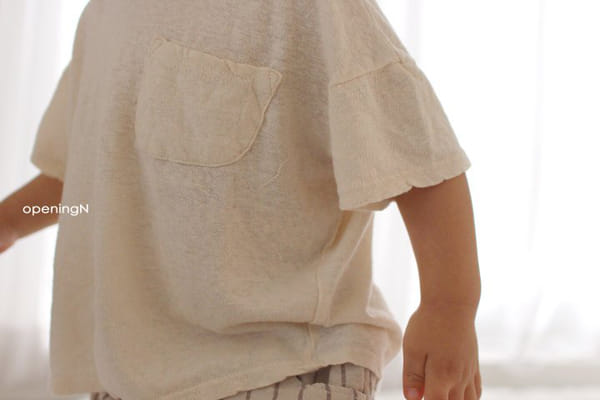 OPENING & - Korean Children Fashion - #Kfashion4kids - Edition Pocket Tee - 3