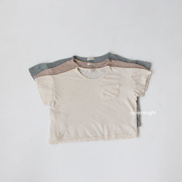 OPENING & - Korean Children Fashion - #Kfashion4kids - Edition Pocket Tee - 4