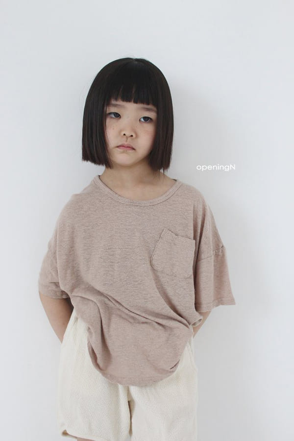 OPENING & - Korean Children Fashion - #Kfashion4kids - Edition Pocket Tee - 6
