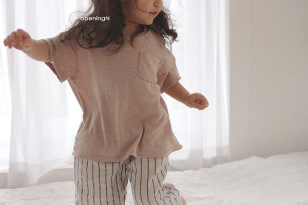 OPENING & - Korean Children Fashion - #Kfashion4kids - Edition Pocket Tee - 7