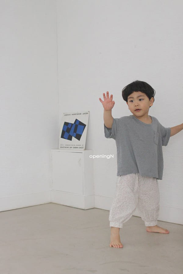 OPENING & - Korean Children Fashion - #Kfashion4kids - Edition Pocket Tee - 8