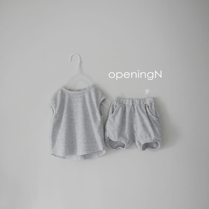 OPENING & - Korean Children Fashion - #Kfashion4kids - Waffle One Pants - 3