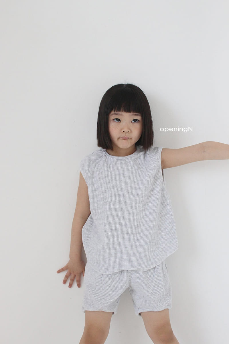 OPENING & - Korean Children Fashion - #Kfashion4kids - Waffle One Pants - 4