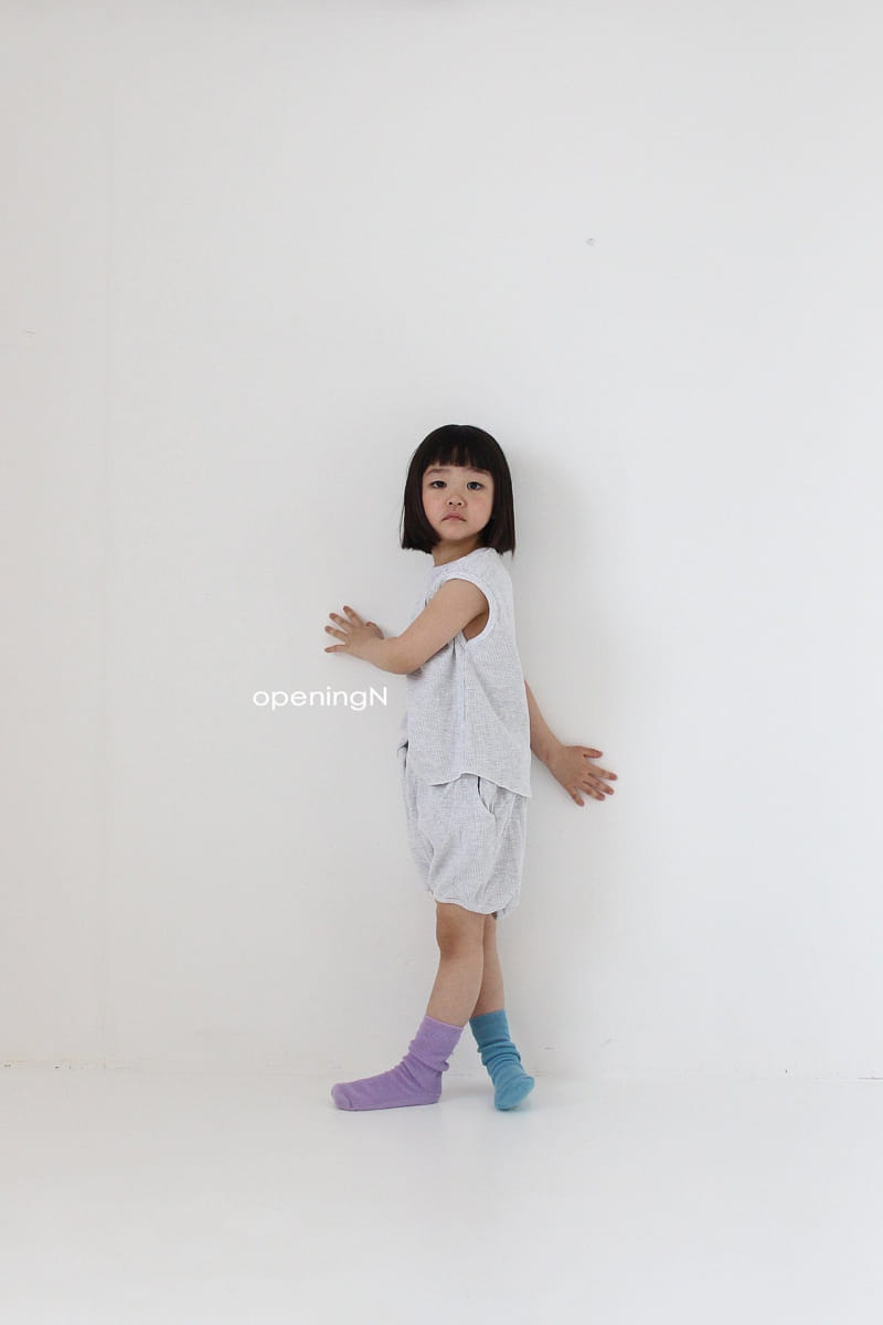 OPENING & - Korean Children Fashion - #Kfashion4kids - Waffle One Pants - 5