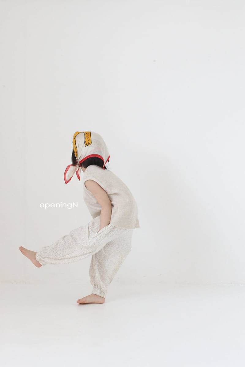 OPENING & - Korean Children Fashion - #Kfashion4kids - Waffle One Sleeveless - 10