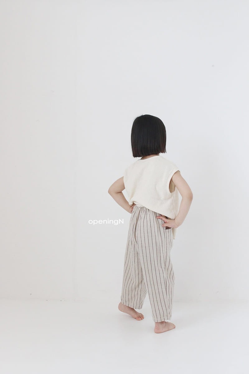 OPENING & - Korean Children Fashion - #Kfashion4kids - Waffle One Sleeveless - 5