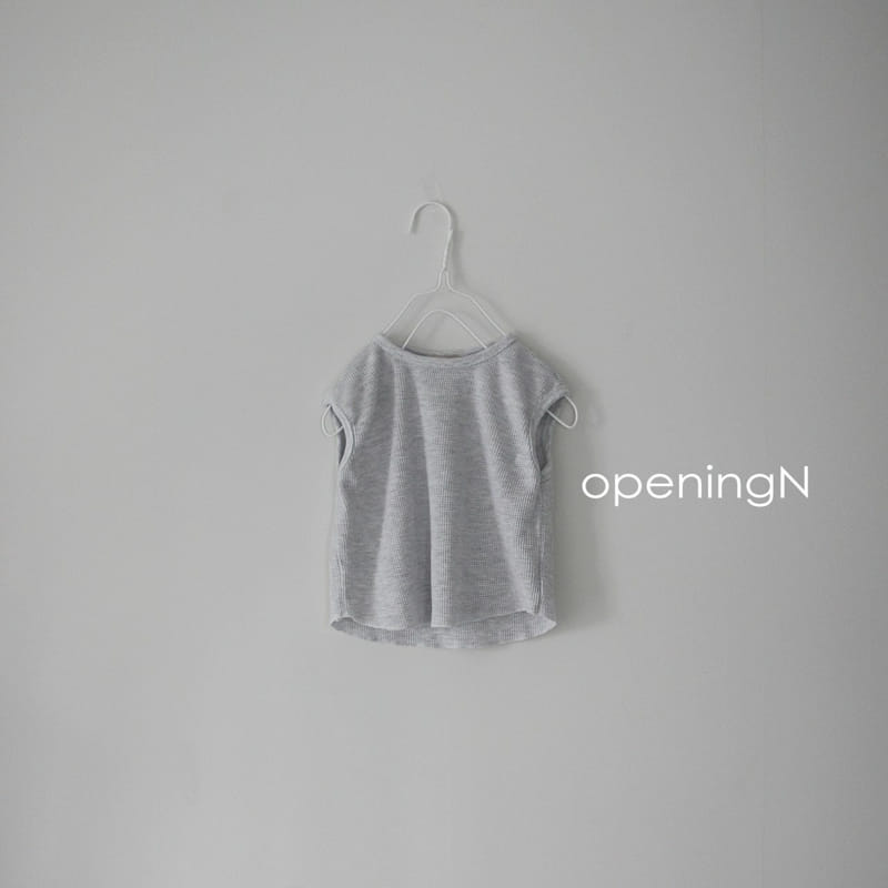 OPENING & - Korean Children Fashion - #Kfashion4kids - Waffle One Sleeveless - 7