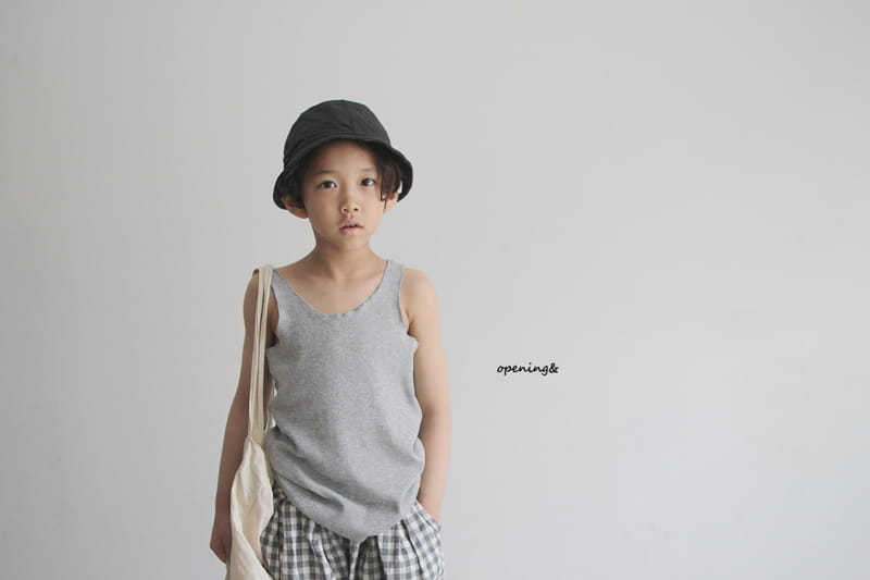 OPENING & - Korean Children Fashion - #Kfashion4kids - Dove Sleeveless - 6
