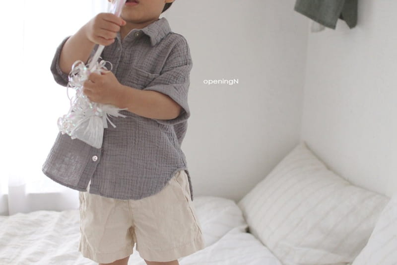 OPENING & - Korean Children Fashion - #Kfashion4kids - A Slub Shorts - 10