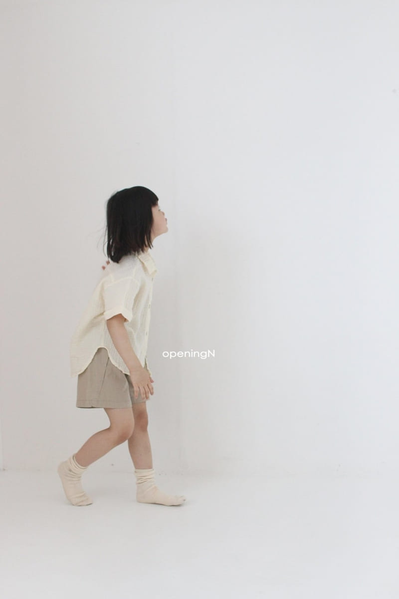 OPENING & - Korean Children Fashion - #Kfashion4kids - A Slub Shorts - 11