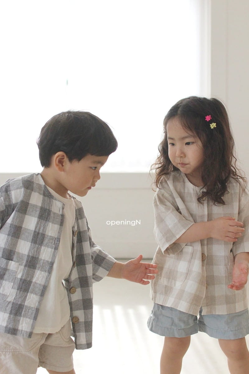 OPENING & - Korean Children Fashion - #Kfashion4kids - A Slub Shorts - 12