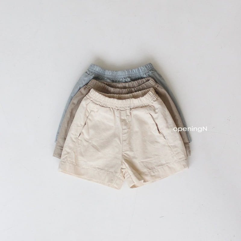 OPENING & - Korean Children Fashion - #Kfashion4kids - A Slub Shorts - 2