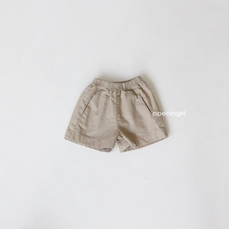 OPENING & - Korean Children Fashion - #Kfashion4kids - A Slub Shorts - 4