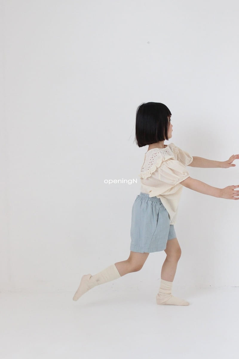 OPENING & - Korean Children Fashion - #Kfashion4kids - A Slub Shorts - 7